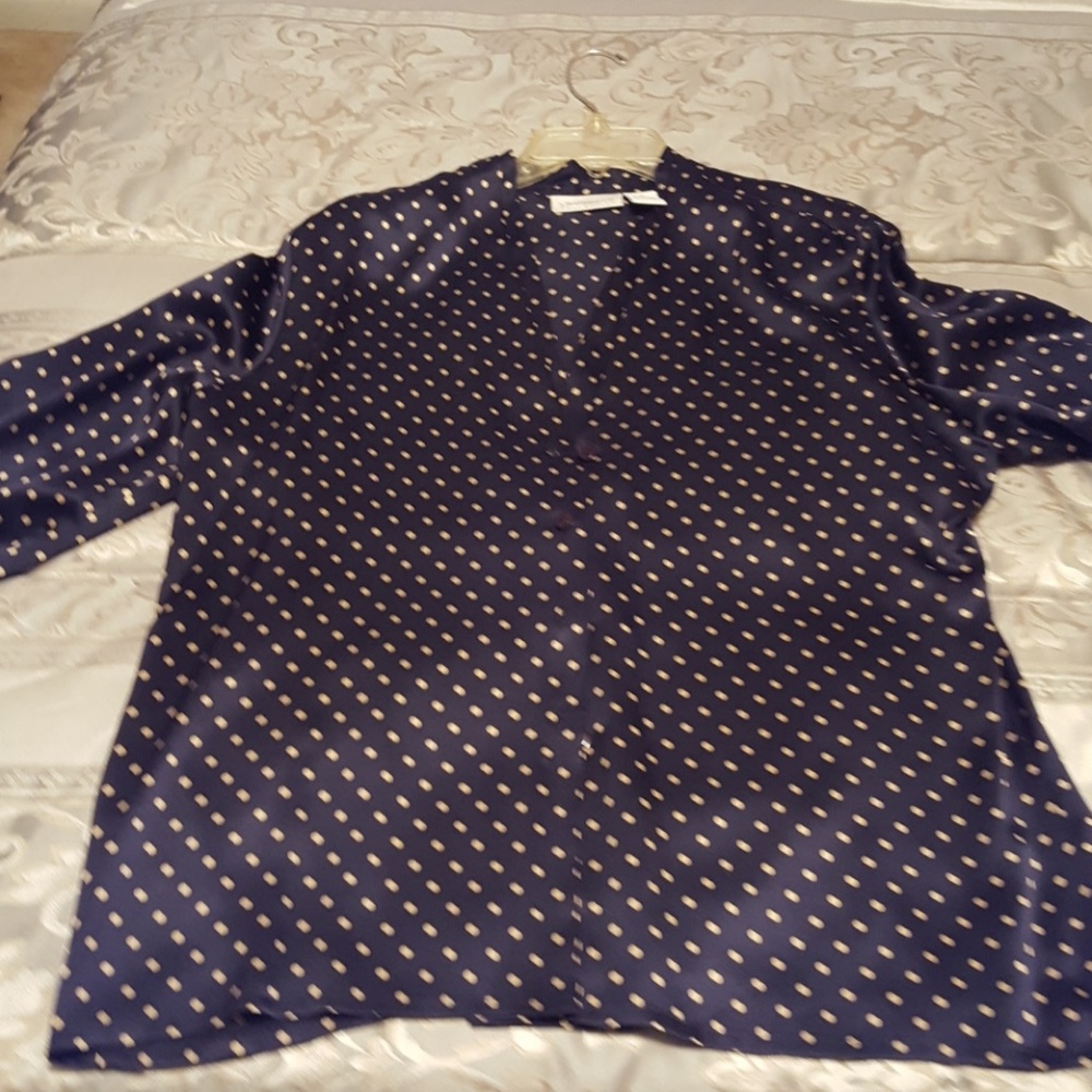 Pure silk shirt
